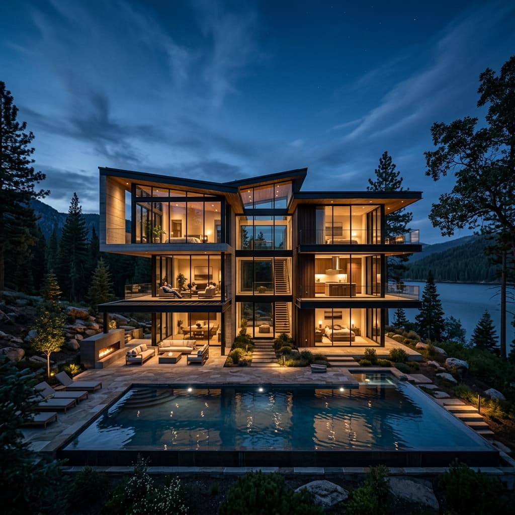 Luxury modern home